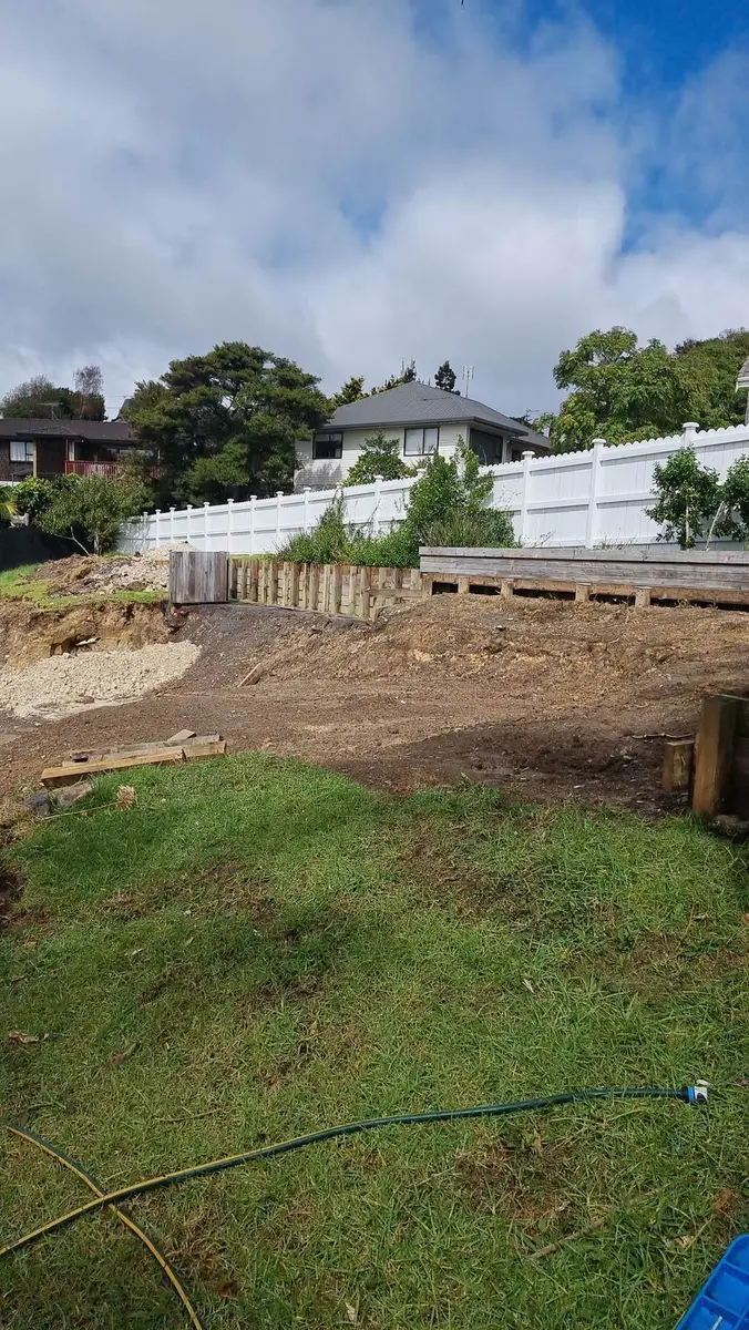 Cleared residential section in Auckland after demolition